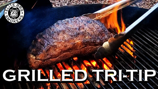 Reverse-Seared Tri-Tip on a Weber Grill