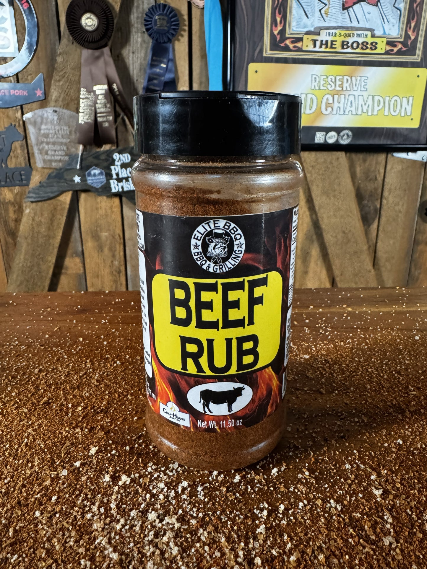 Elite BBQ Smokers Beef Rub – Competition-Crafted Steak & Brisket Seasoning