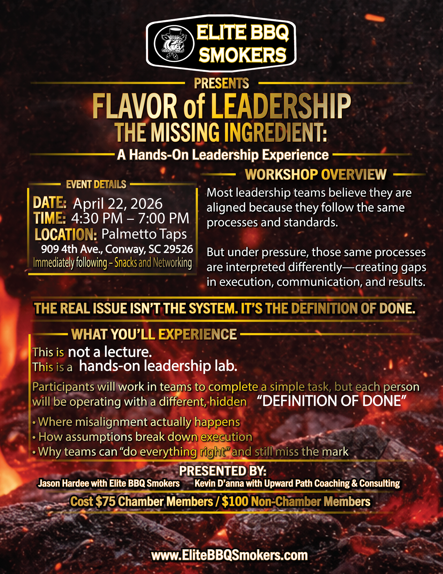 Flavor of Leadership Workshop Ticket