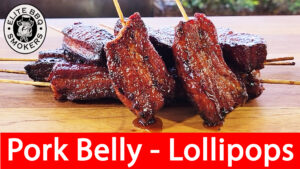 Pork Belly Lollipops